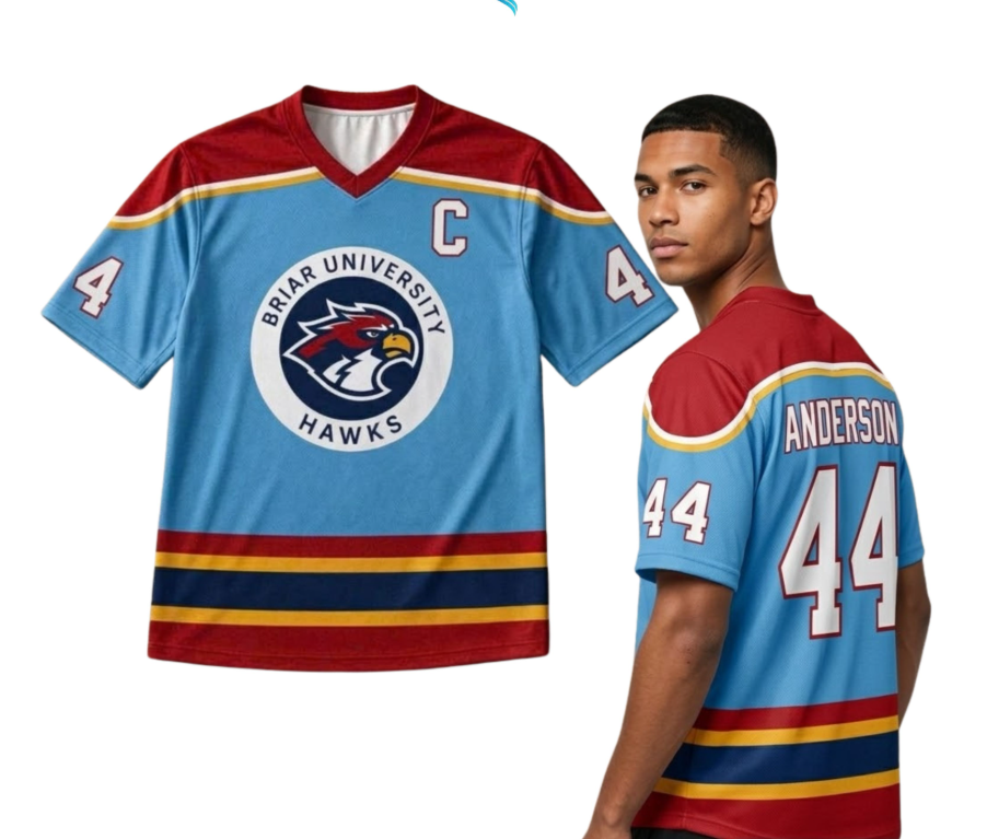 All-Over Print V-Neck Soccer Jersey